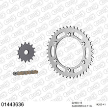 Lade das Bild in den Galerie-Viewer, AFAM Kettensatz 520, X-Ring, golden, 3498kg, SUZUKI DR-Z 400 SM K5,K6,K7,K8,K9 2005-2009