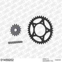 Lade das Bild in den Galerie-Viewer, AFAM Kettensatz 520, X-Ring, 4385kg, SUZUKI GS 500 F K4,K5,K6,K7,K8 2004-2008