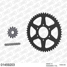 Lade das Bild in den Galerie-Viewer, AFAM Kettensatz 530, X-Ring, 4385kg, SUZUKI GS 500 Katana 1980-1983