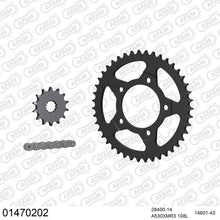 Lade das Bild in den Galerie-Viewer, AFAM Kettensatz 530, X-Ring, 4385kg, SUZUKI RF 600 R P,R 1993-1994