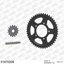 Lade das Bild in den Galerie-Viewer, AFAM Kettensatz 530, X-Ring, 4385kg, SUZUKI GSF 600 S Bandit Y,K1,K2,K3,K4 2000-2004