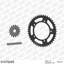Lade das Bild in den Galerie-Viewer, AFAM Kettensatz 525, X-Ring, 3988kg, SUZUKI GSX-R 600 K6,K7,K8,K9,L0 2006-2010