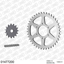 Lade das Bild in den Galerie-Viewer, AFAM Kettensatz 630, O-Ring, 4900kg, SUZUKI GS 750 E C,N 1978-1979