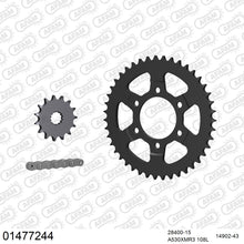 Lade das Bild in den Galerie-Viewer, AFAM Kettensatz 530, X-Ring, 4385kg, SUZUKI GSX-R 750 L,M 1990-1991