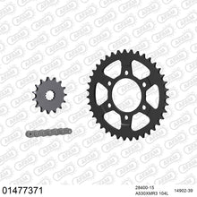 Lade das Bild in den Galerie-Viewer, AFAM Kettensatz 530, X-Ring, 4385kg, SUZUKI GSX-R 750 R J,K 1988-1989