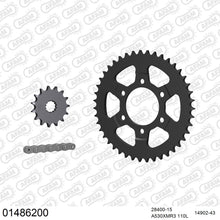 Lade das Bild in den Galerie-Viewer, AFAM Kettensatz 530, X-Ring, 4385kg, SUZUKI RF 900 R R,S,T,V,W,X 1994-1999