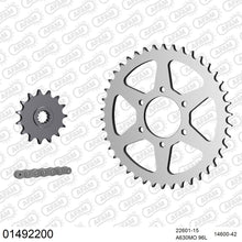 Lade das Bild in den Galerie-Viewer, AFAM Kettensatz 630, O-Ring, 4900kg, SUZUKI GSX 1100 E T,X,Z 1980-1982