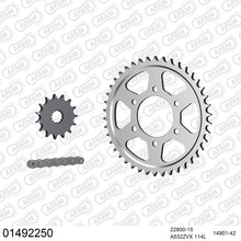 Lade das Bild in den Galerie-Viewer, AFAM Kettensatz 532, X-Ring, 4803kg, SUZUKI GSX-R 1100 W P,R 1993-1994