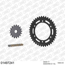 Lade das Bild in den Galerie-Viewer, AFAM Kettensatz 530, X-Ring, golden, 4987kg, SUZUKI GSX 1300 R Hayabusa X,Y,K1,K2,K3,K4,K5,K6,K7 1999-2007