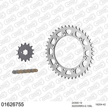 Lade das Bild in den Galerie-Viewer, AFAM Kettensatz 520, X-Ring, golden, 3498kg, KAWASAKI KLX 250 E1,E2,F1,G1,F2,G2,E3,F3,F4 1993-1997