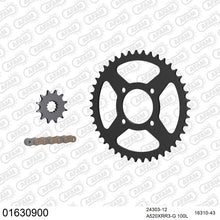 Lade das Bild in den Galerie-Viewer, AFAM Kettensatz 520, X-Ring, golden, 3498kg, KAWASAKI KEF 300 Lakota Sport B1,B2,B3 1995-2003