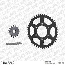 Lade das Bild in den Galerie-Viewer, AFAM Kettensatz 520, X-Ring, 4385kg, KAWASAKI ZXR 400 L1,L2,L3,L4,L5,L6,L7,L8,L9 1991-1999