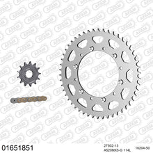 Lade das Bild in den Galerie-Viewer, AFAM Kettensatz 520, golden, 3814kg, KAWASAKI KX 450 F D6F,D7F,D8F,E9F,EAF,EBF,FCF,FDF,FEF,FFF,HGF,HHF,HJF,JKF,JLF,JMF 2006-2021