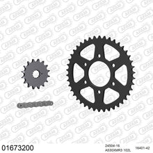 Lade das Bild in den Galerie-Viewer, AFAM Kettensatz 530, X-Ring, 4385kg, KAWASAKI Z 650 KZ650 B1,B2,B3 1977-1979