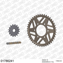 Lade das Bild in den Galerie-Viewer, AFAM Kettensatz 530, X-Ring, golden, 4263kg, Alu, KAWASAKI ZX 9 R ZX900 B1,B2,B3,B4 1994-1997