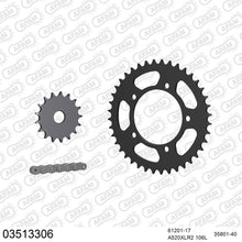 Lade das Bild in den Galerie-Viewer, AFAM Kettensatz 520, X-Ring, 3366kg, APRILIA RS 125 2006-2012