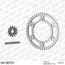 Lade das Bild in den Galerie-Viewer, AFAM Kettensatz 520, X-Ring, golden, 3498kg, SHERCO SE 300 Enduro Racing 2014-2020