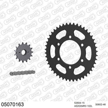 Lade das Bild in den Galerie-Viewer, AFAM Kettensatz 520, X-Ring, 4385kg, DUCATI 600 Monster Dark 1998-1999