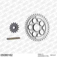 Lade das Bild in den Galerie-Viewer, AFAM Kettensatz 520, X-Ring, golden, 4263kg, DUCATI 800 S2R Monster Dark 2005-2006