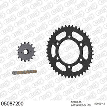 Lade das Bild in den Galerie-Viewer, AFAM Kettensatz 525, X-Ring, golden, 4263kg, DUCATI 944 ST2 1997-2003