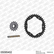 Lade das Bild in den Galerie-Viewer, AFAM Kettensatz 520, X-Ring, golden, 4263kg, DUCATI 1198 SP (for sprocket carrier PCD3) 2011-2011