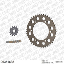 Lade das Bild in den Galerie-Viewer, AFAM Kettensatz 520, X-Ring, golden, 3498kg, Alu, HUSQVARNA FS 450 2016-2016