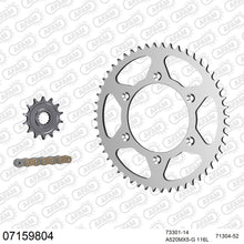 Lade das Bild in den Galerie-Viewer, AFAM Kettensatz 520, golden, 3814kg, KTM XC-F 505 2009-2009
