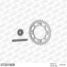 Lade das Bild in den Galerie-Viewer, AFAM Kettensatz 415, 1734kg, Alu, KTM SX 50 2014-2021