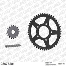 Lade das Bild in den Galerie-Viewer, AFAM Kettensatz 530, X-Ring, 4385kg, TRIUMPH 750 Trident 1991-1998