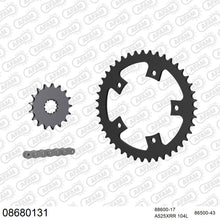 Lade das Bild in den Galerie-Viewer, AFAM Kettensatz 525, X-Ring, 3988kg, TRIUMPH T 100 Bonneville 2001-2006