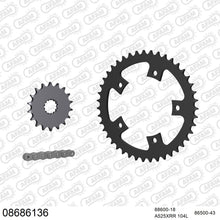 Lade das Bild in den Galerie-Viewer, AFAM Kettensatz 525, X-Ring, 3988kg, TRIUMPH T100 900 Bonneville Black ->694351 2014-2014