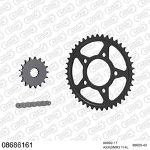 Lade das Bild in den Galerie-Viewer, AFAM Kettensatz 530, X-Ring, 4385kg, TRIUMPH 885 Adventurer 1996-1997