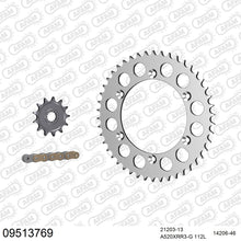 Lade das Bild in den Galerie-Viewer, AFAM Kettensatz 520, X-Ring, golden, 3498kg, GAS-GAS EC 125 R 2015-2015