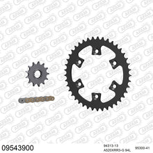 Lade das Bild in den Galerie-Viewer, AFAM Kettensatz 520, X-Ring, golden, 3498kg, GAS-GAS HP 400 Wild Quad 2003-2003