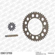 Lade das Bild in den Galerie-Viewer, AFAM Kettensatz 520, X-Ring, golden, 3498kg, Alu, GAS-GAS EC 125 R 2015-2015