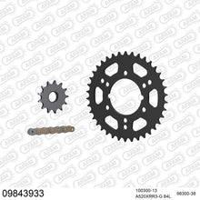 Lade das Bild in den Galerie-Viewer, AFAM Kettensatz 520, X-Ring, golden, 3498kg, POLARIS 400 Scrambler 1998-1999