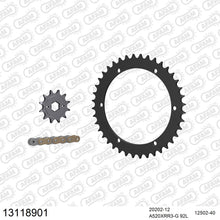 Lade das Bild in den Galerie-Viewer, AFAM Kettensatz 520, X-Ring, golden, 3498kg, XROADS 170 Stinger 2003-2004