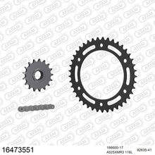 Lade das Bild in den Galerie-Viewer, AFAM Kettensatz 525, X-Ring, 4385kg, BMW F 650 GS 30 Years GS 2011-2011