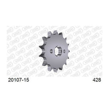 Lade das Bild in den Galerie-Viewer, AFAM Ritzel 428, 15 Zähne