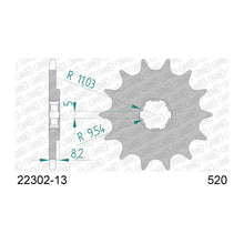 Lade das Bild in den Galerie-Viewer, AFAM Ritzel 520, 13 Zähne
