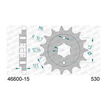 Lade das Bild in den Galerie-Viewer, AFAM Ritzel 530, 15 Zähne