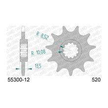 Lade das Bild in den Galerie-Viewer, AFAM Ritzel 520, 12 Zähne