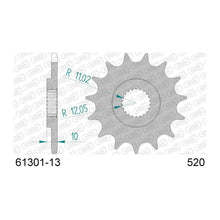 Lade das Bild in den Galerie-Viewer, AFAM Ritzel 520, 13 Zähne