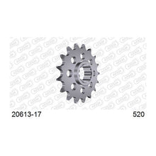 Lade das Bild in den Galerie-Viewer, AFAM Ritzel 520, 17 Zähne
