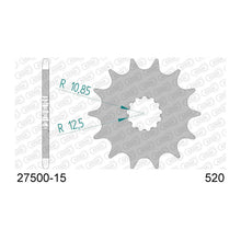 Lade das Bild in den Galerie-Viewer, AFAM Ritzel 520, 15 Zähne, silent