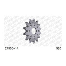 Lade das Bild in den Galerie-Viewer, AFAM Ritzel 520, 14 Zähne, selbstreinigend