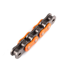 Lade das Bild in den Galerie-Viewer, AFAM Kette A520MX5-O, 3814kg, orange, 120 Glieder, Clipschloss Press-Sitz