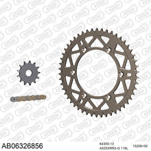 Lade das Bild in den Galerie-Viewer, AFAM Kettensatz 520, X-Ring, golden, 3498kg, Alu, selfclean, HUSQVARNA TXC 250 R 2013-2013