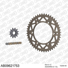 Lade das Bild in den Galerie-Viewer, AFAM Kettensatz 520, X-Ring, golden, 3498kg, Alu, selfclean, GAS-GAS EC 200 ER 2014-2017