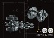 Lade das Bild in den Galerie-Viewer, Kettennietwerkzeug AFAM für alle Motorrad Ketten mit Hohlnietschloss bis 530